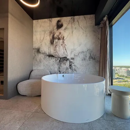 Apartament Panorama Level 26 S P A Z Wanną I Sauną *