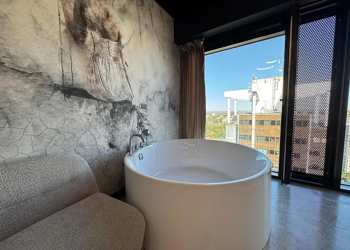 Panorama Level 26 S P A Z Wanną I Sauną * Katowice