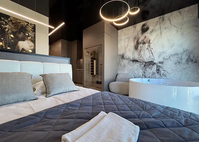 Panorama Level 26 S P A Z Wanną I Sauną Katowice