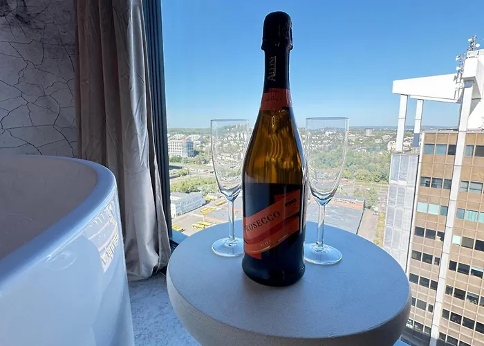 Panorama Level 26 S P A Z Wanną I Sauną Apartament Katowice